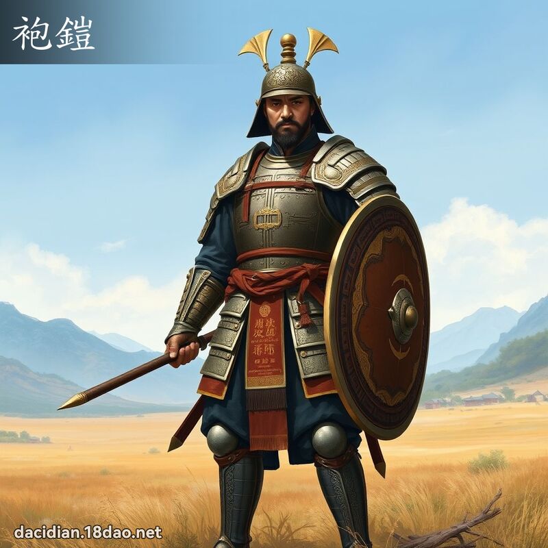 袍鎧 - 国语大辞典配图