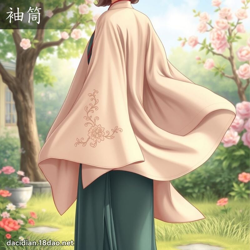 袖筒 - 國語大辭典配圖
