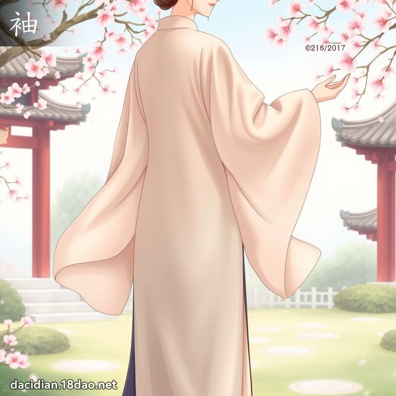 袖 - 國語大辭典配圖