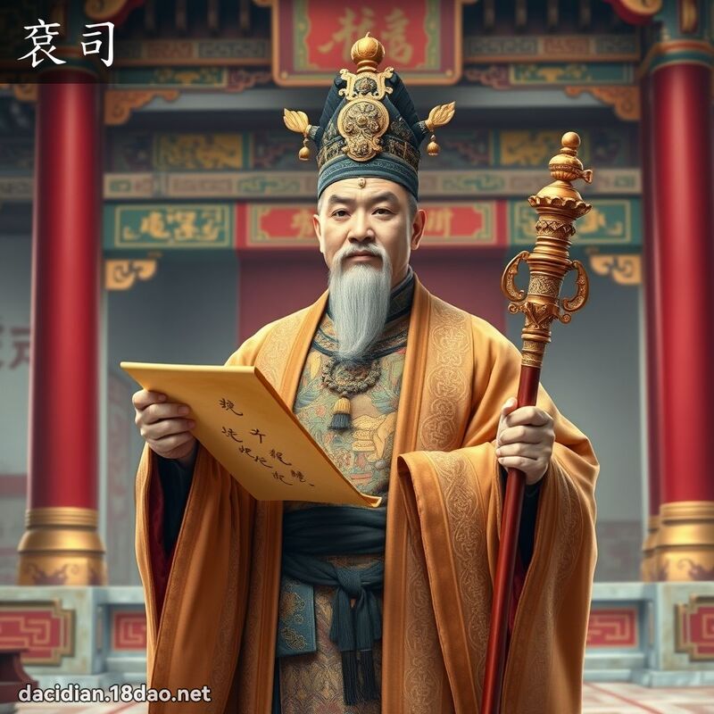 袞司 - 國語大辭典配圖
