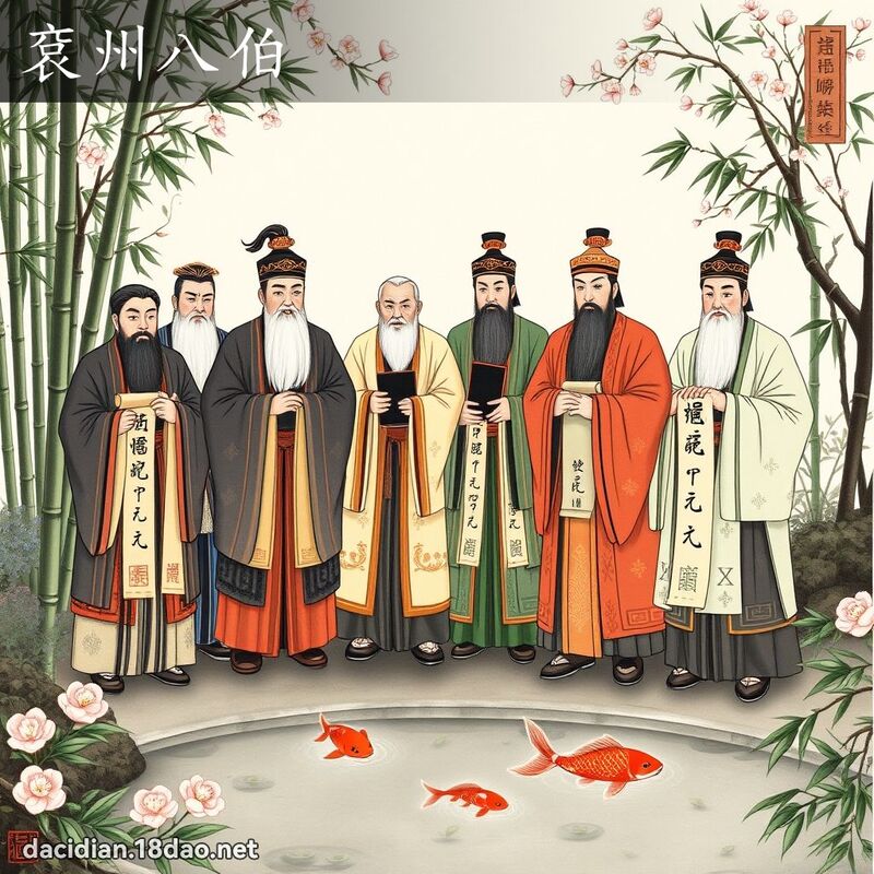 袞州八伯 - 国语大辞典配图
