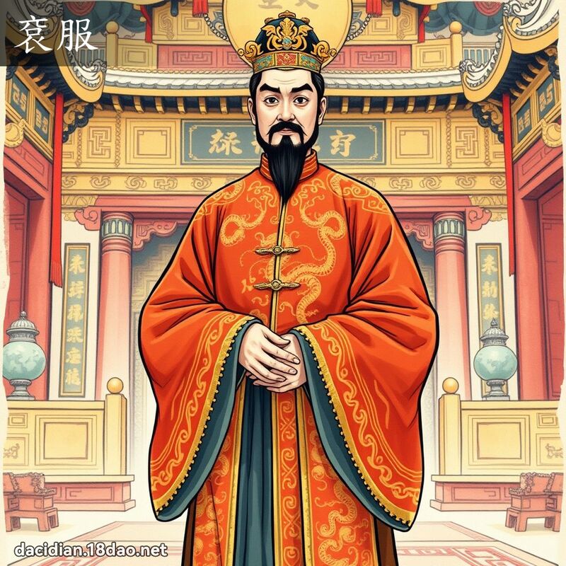 袞服 - 国语大辞典配图