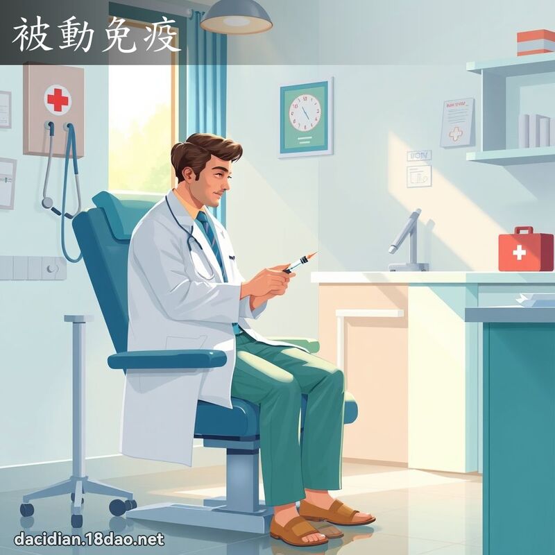 被動免疫 - 國語大辭典配圖