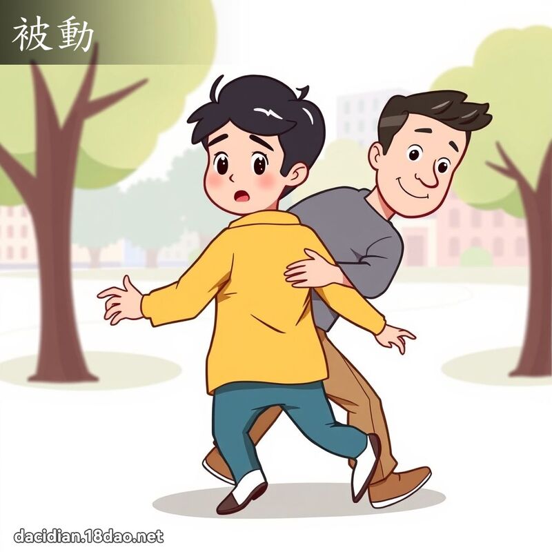 被動 - 國語大辭典配圖