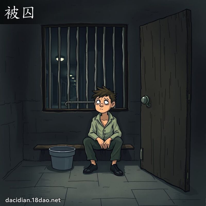 被囚 - 國語大辭典配圖
