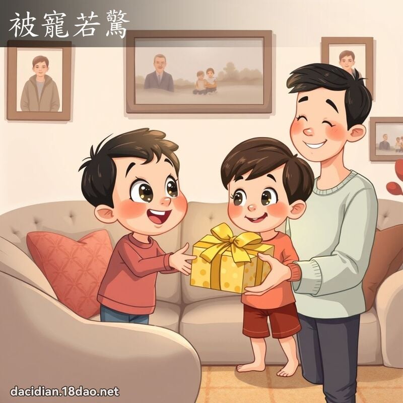 被宠若惊 - 国语大辞典配图