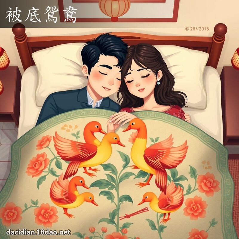 被底鸳鸯 - 国语大辞典配图