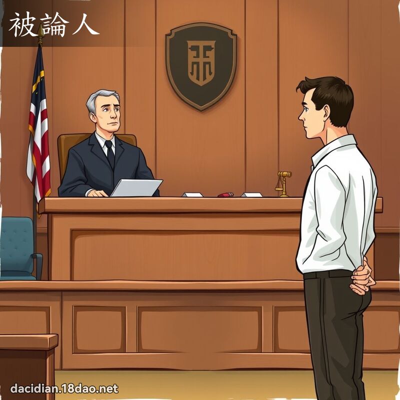 被论人 - 国语大辞典配图