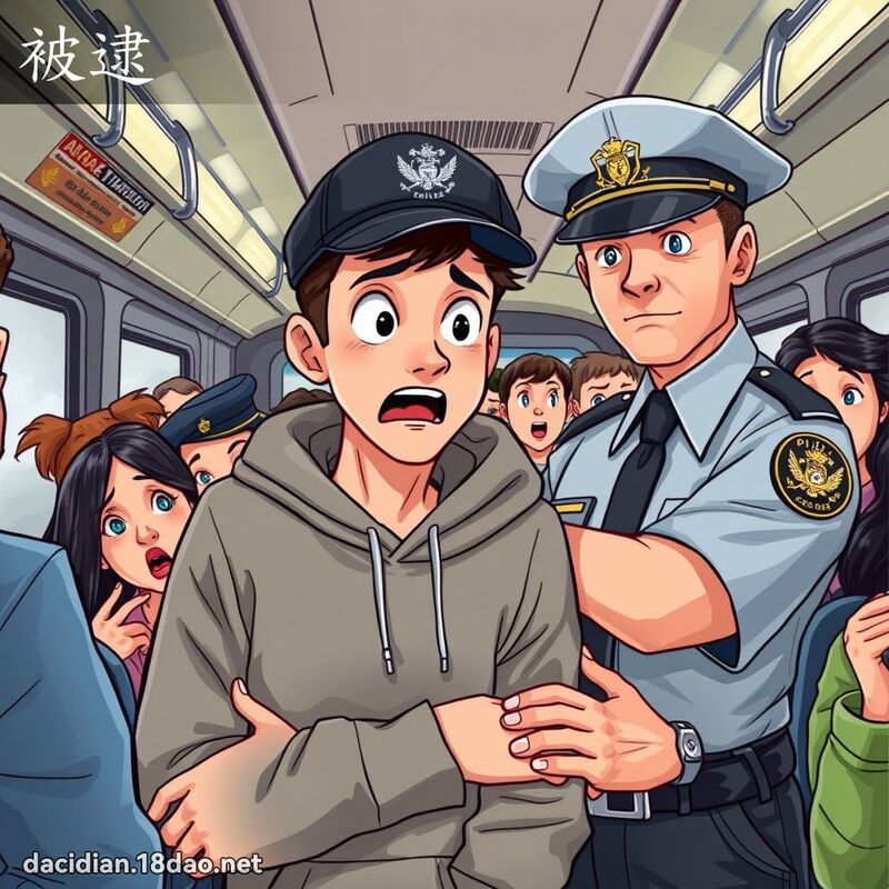 被逮 - 國語大辭典配圖