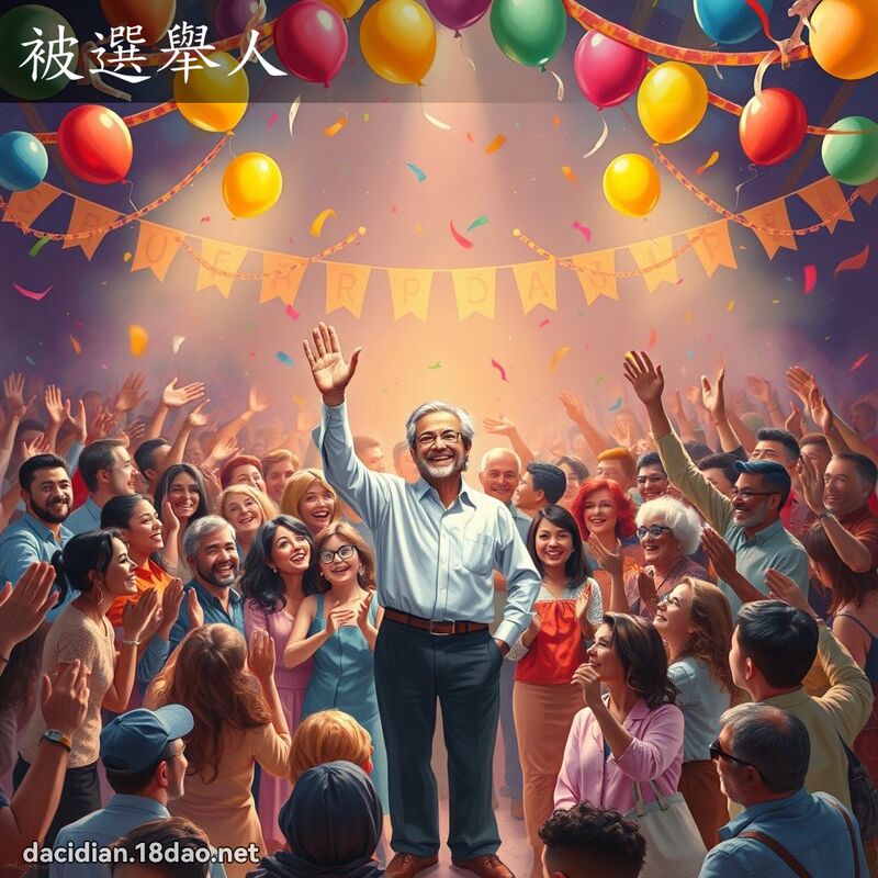 被选举人 - 国语大辞典配图