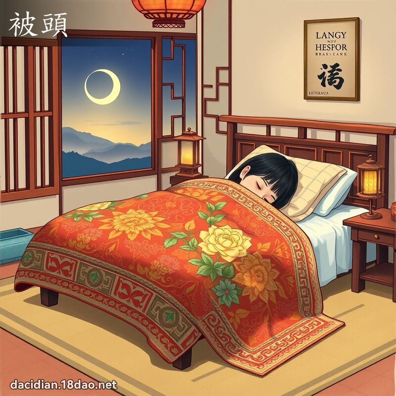 被頭 - 國語大辭典配圖