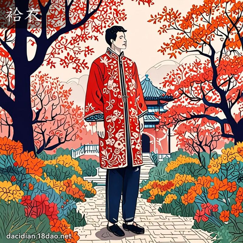 袷衣 - 国语大辞典配图