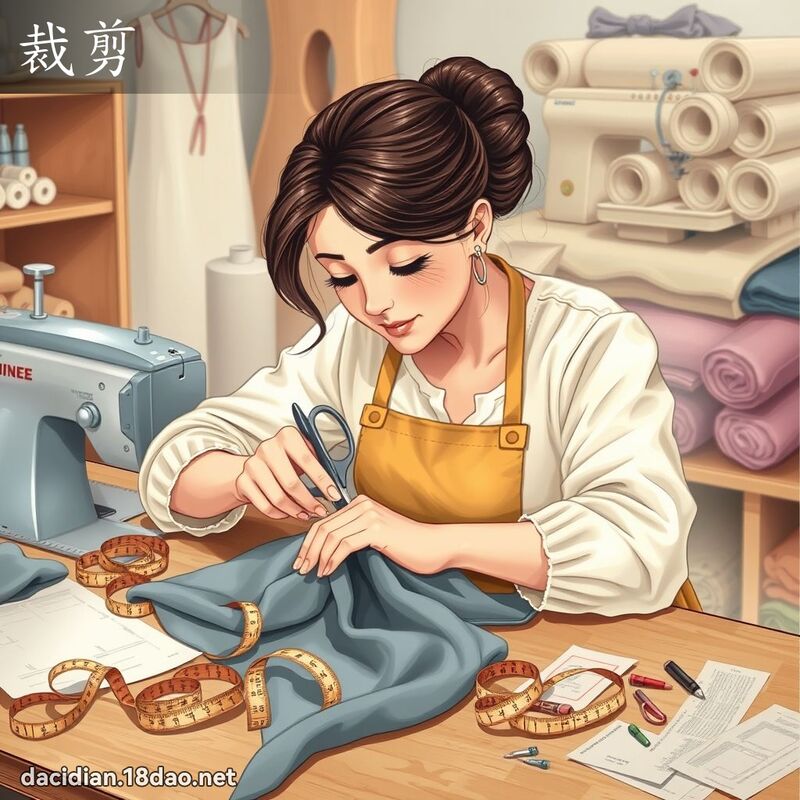 裁剪 - 國語大辭典配圖