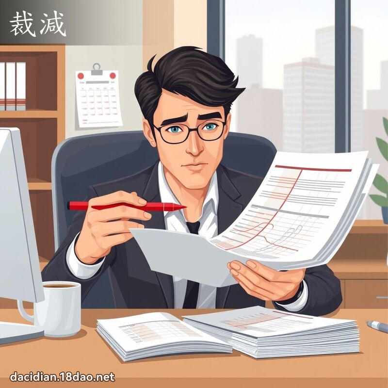 裁减 - 国语大辞典配图