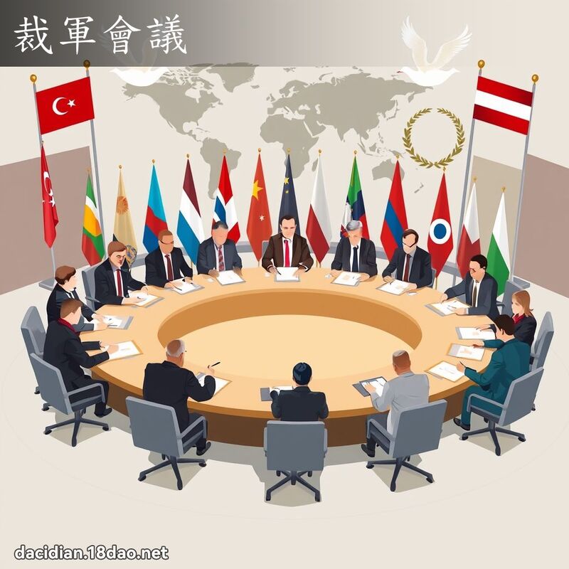 裁军会议 - 国语大辞典配图