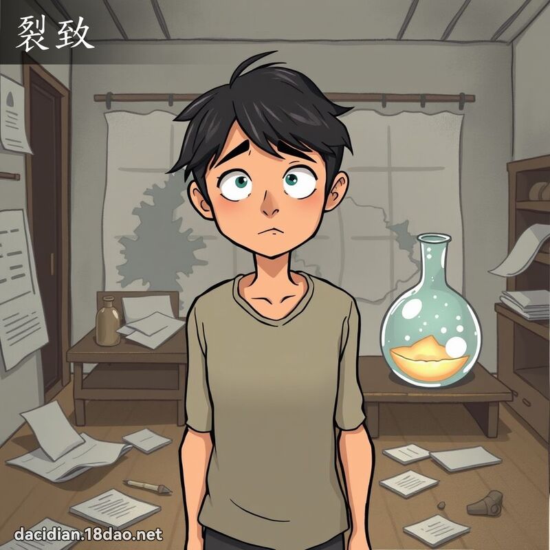 裂致 - 国语大辞典配图