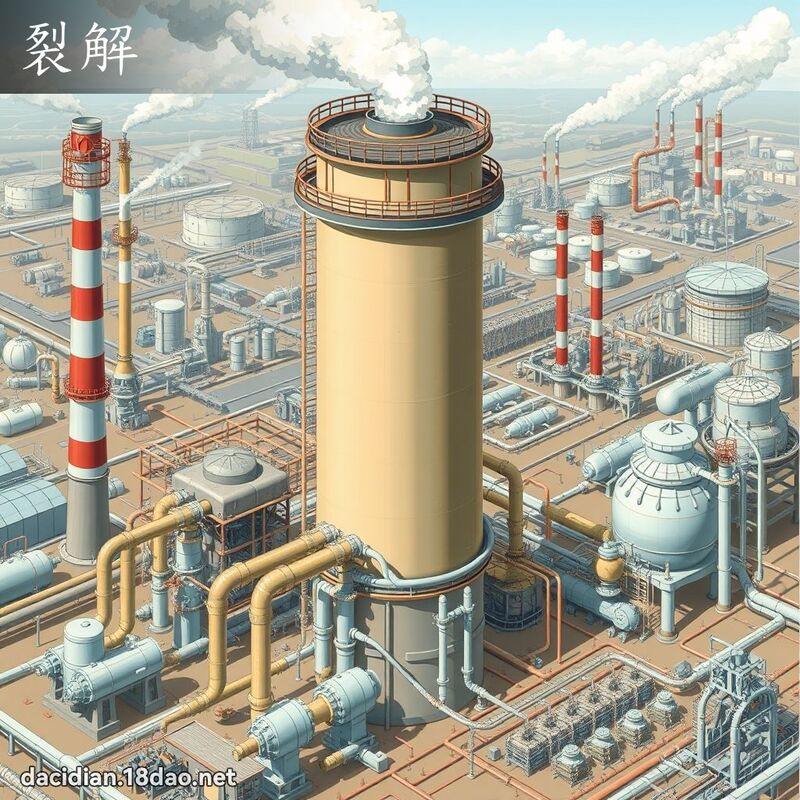 裂解 - 国语大辞典配图