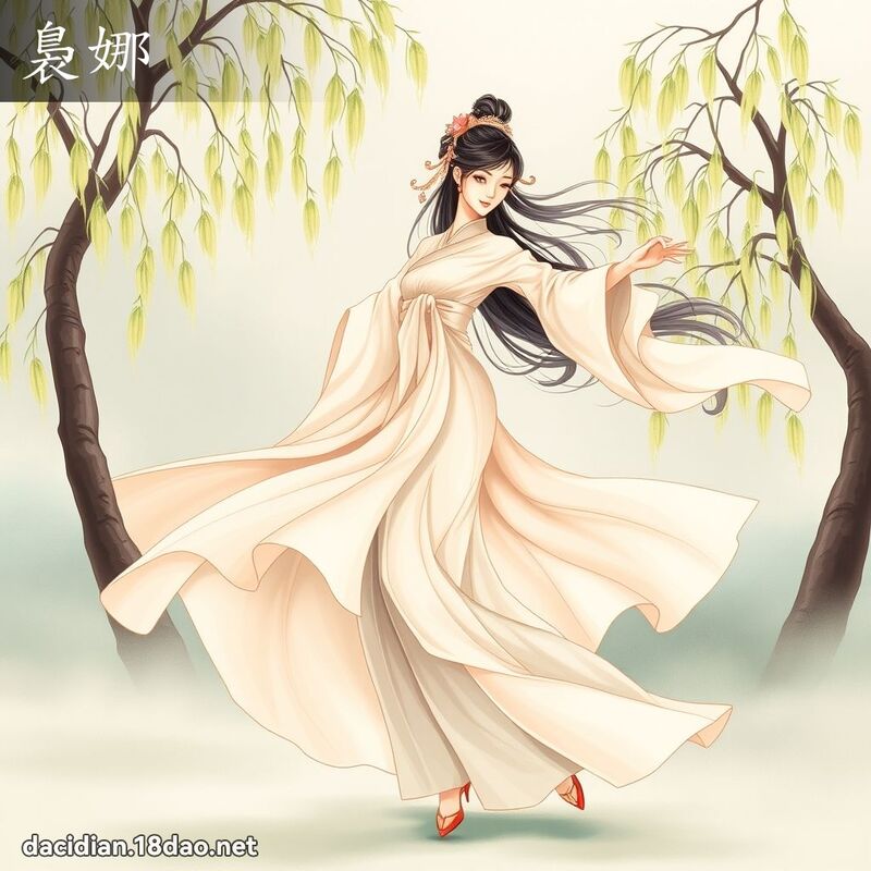 裊娜 - 國語大辭典配圖