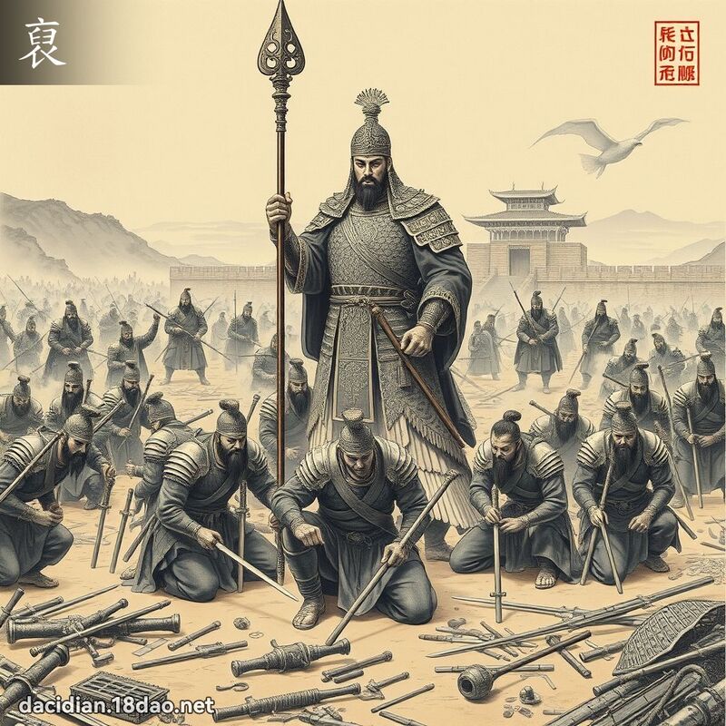 裒 - 國語大辭典配圖
