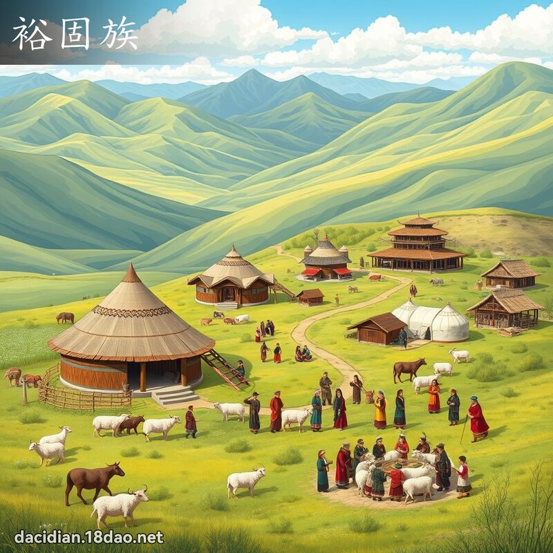 裕固族 - 國語大辭典配圖