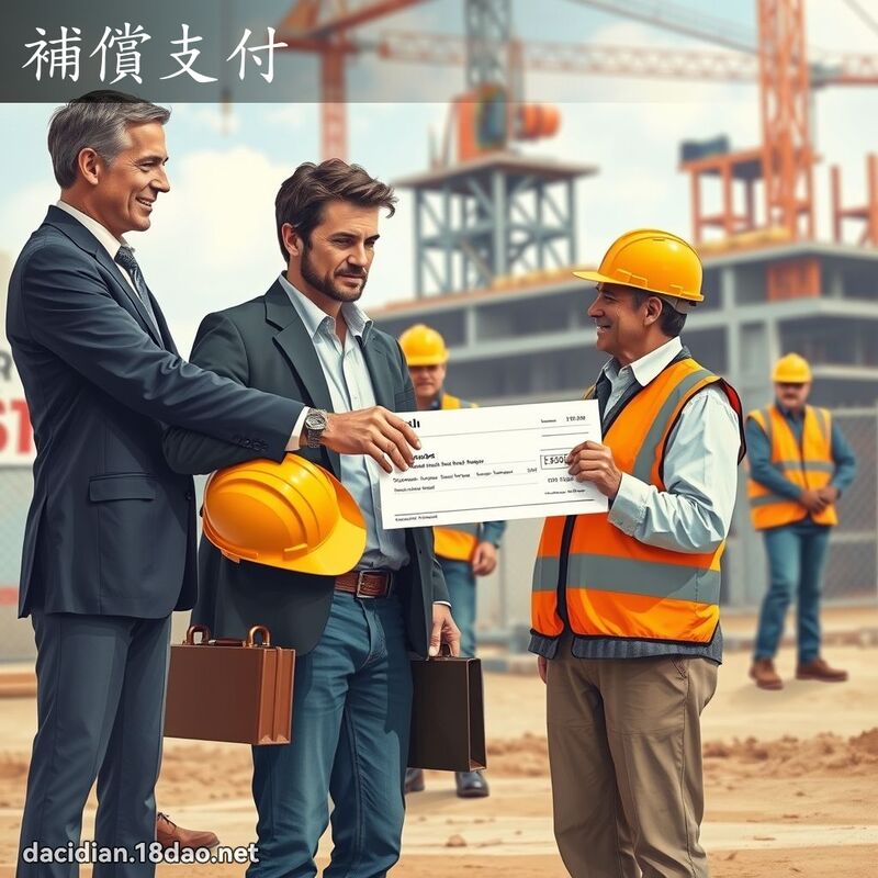 補償支付 - 國語大辭典配圖