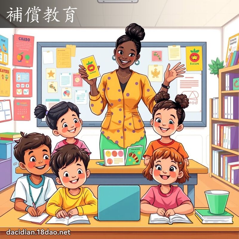 补偿教育 - 国语大辞典配图