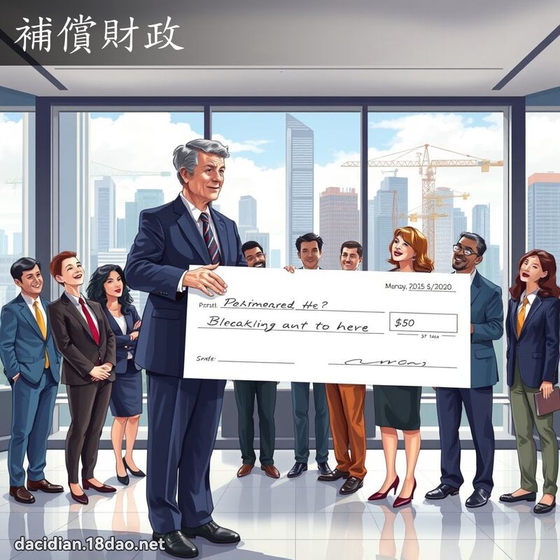 補償財政 - 國語大辭典配圖