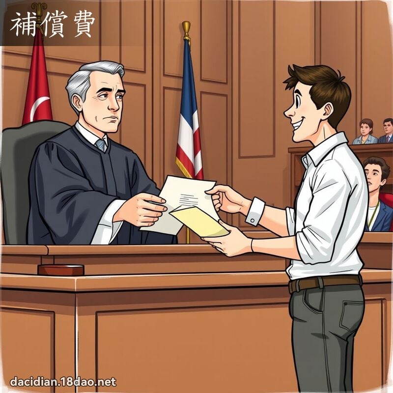 补偿费 - 国语大辞典配图