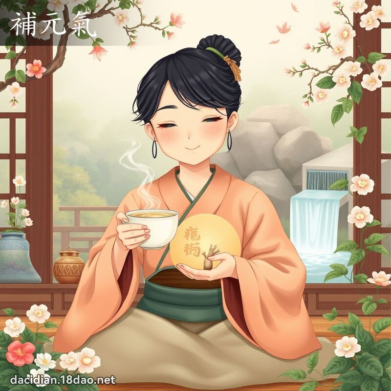 補元氣 - 國語大辭典配圖