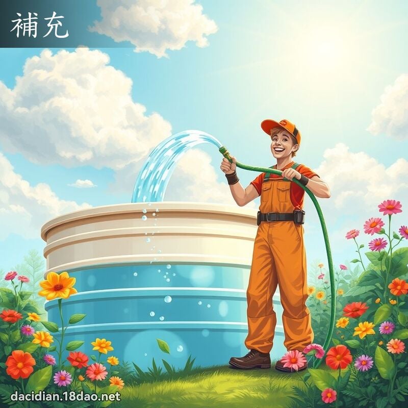 补充 - 国语大辞典配图