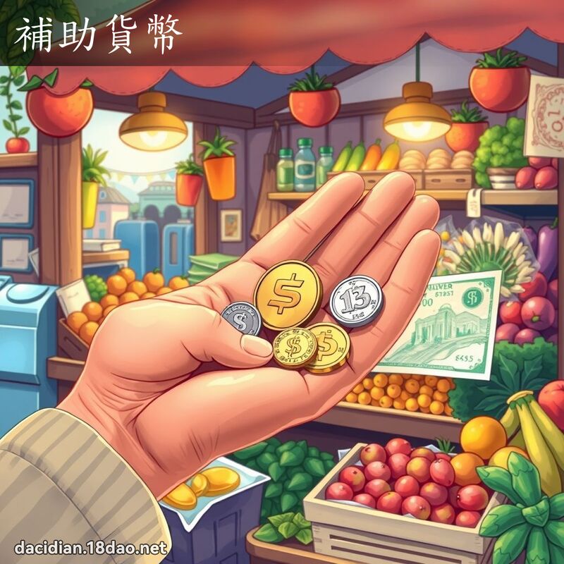 補助貨幣 - 國語大辭典配圖