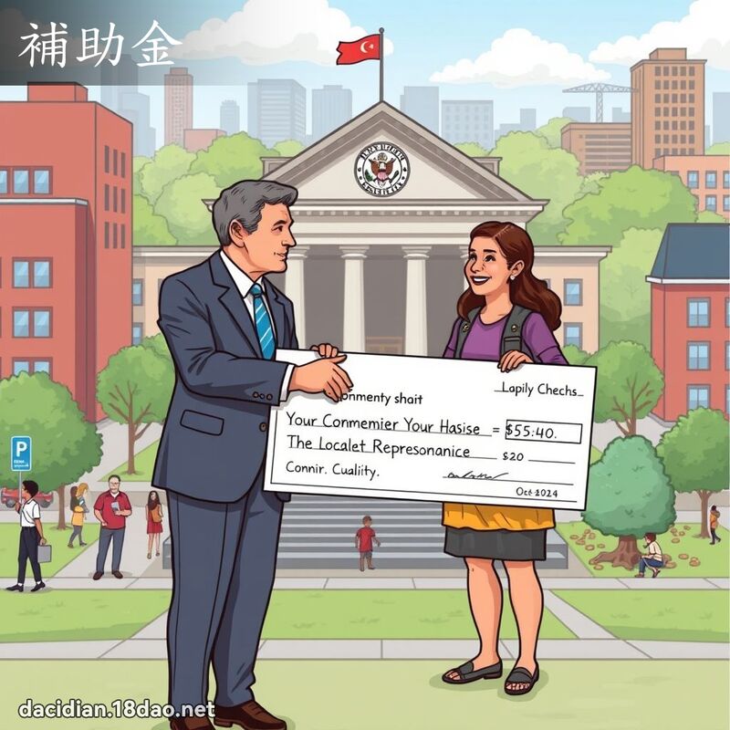 補助金 - 國語大辭典配圖