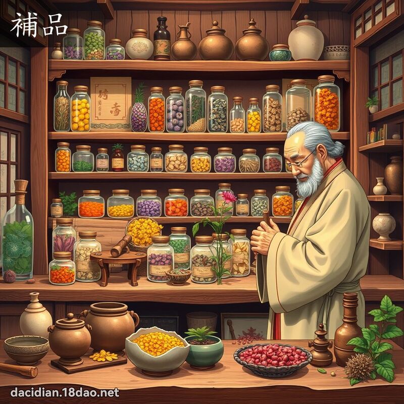 补品 - 国语大辞典配图