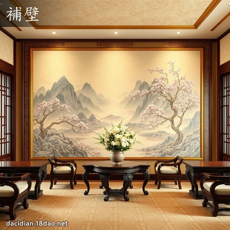 補壁 - 國語大辭典配圖