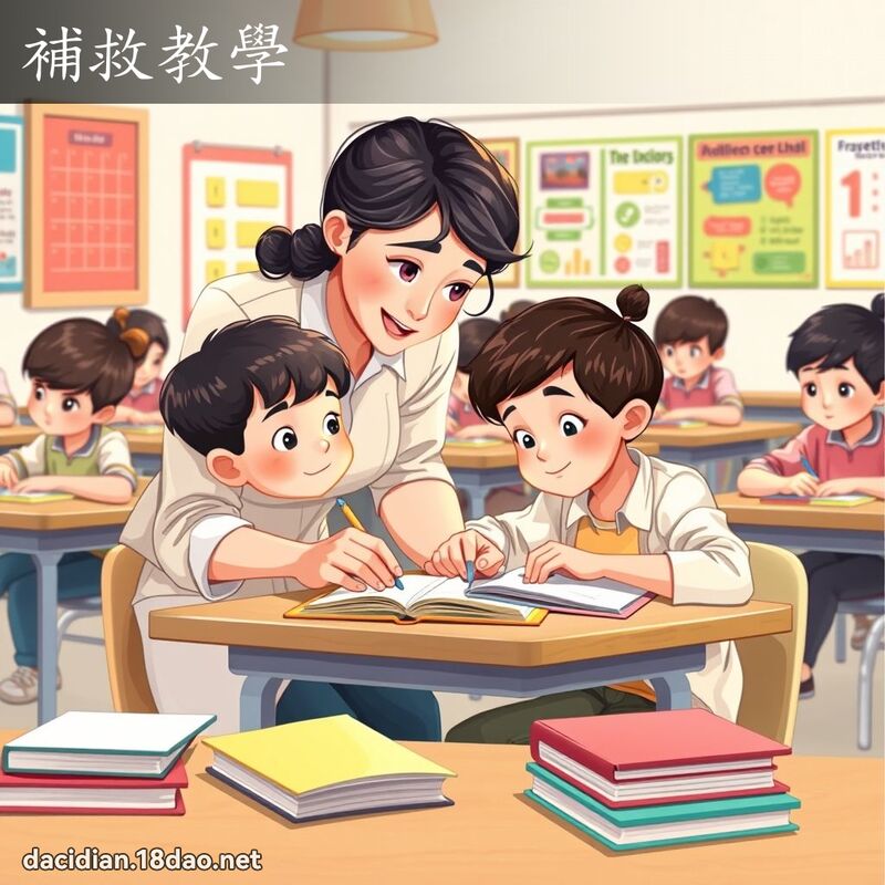 补救教学 - 国语大辞典配图
