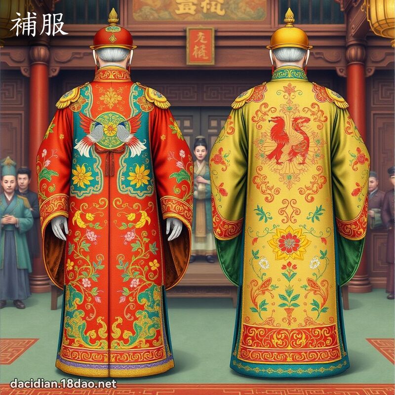 补服 - 国语大辞典配图