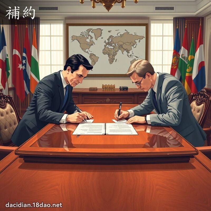补约 - 国语大辞典配图