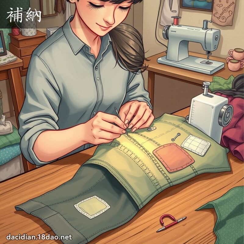 补纳 - 国语大辞典配图