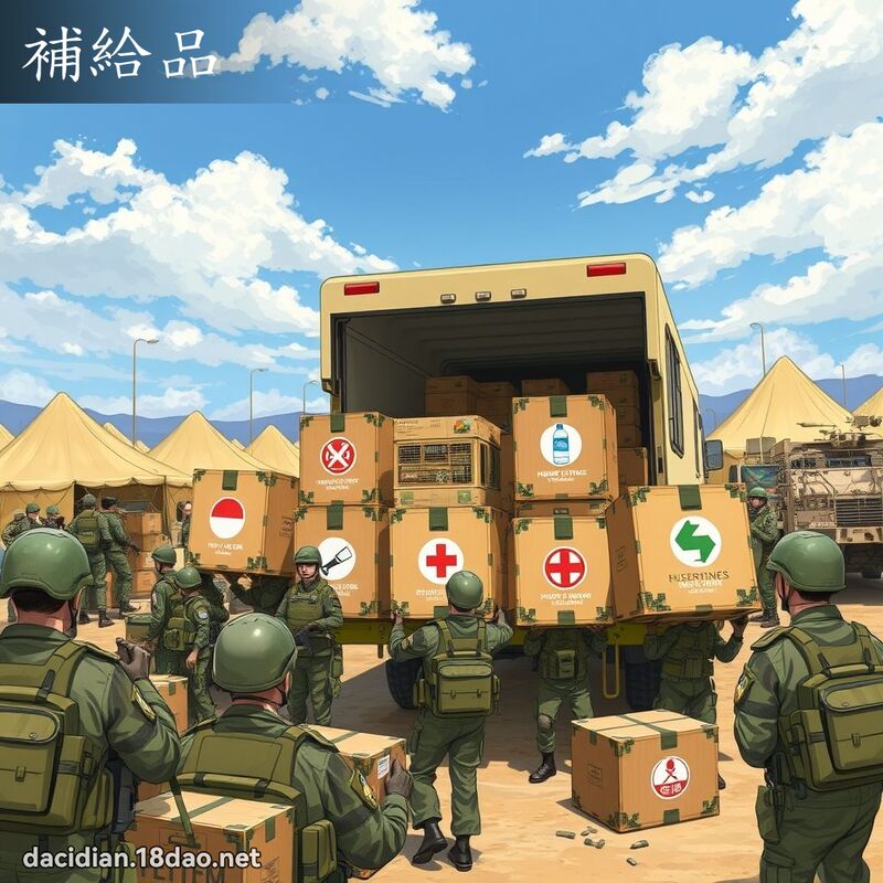 补给品 - 国语大辞典配图
