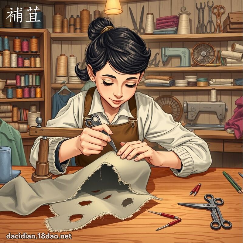 補苴 - 國語大辭典配圖