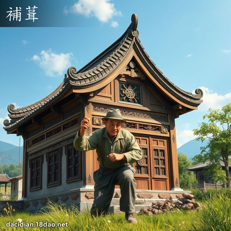补葺 - 国语大辞典配图