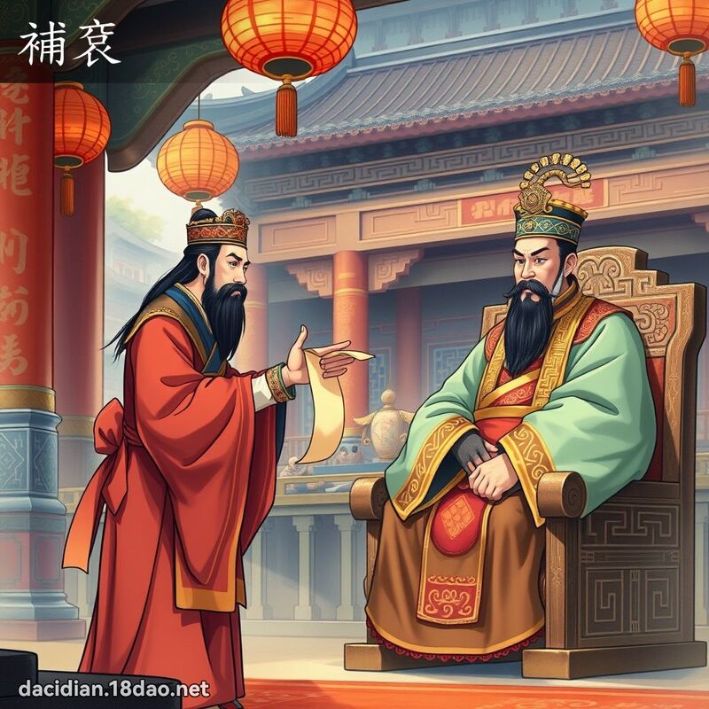 补袞 - 国语大辞典配图