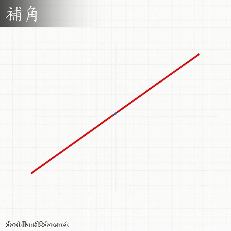 补角 - 国语大辞典配图