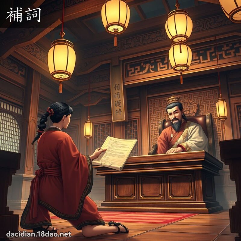 補詞 - 國語大辭典配圖