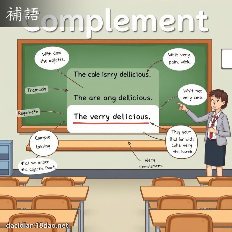 补语 - 国语大辞典配图