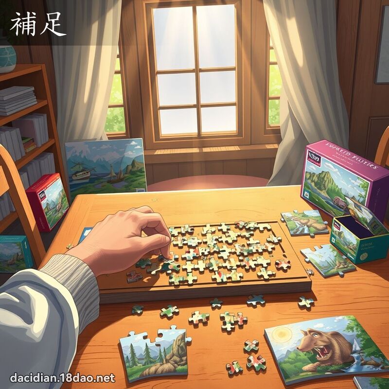 补足 - 国语大辞典配图