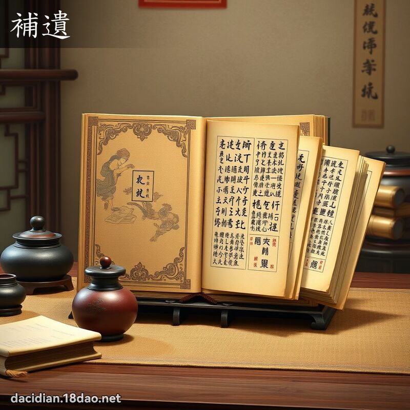 补遗 - 国语大辞典配图