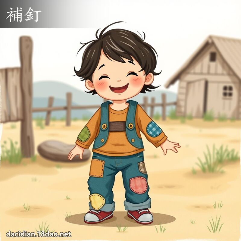 补钉 - 国语大辞典配图