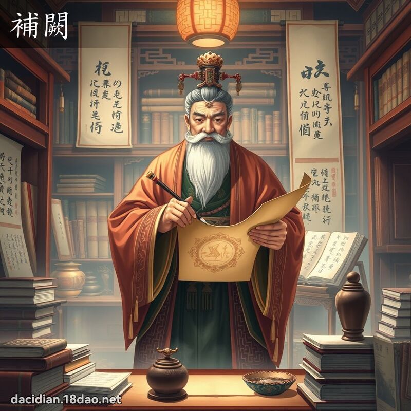 补闕 - 国语大辞典配图