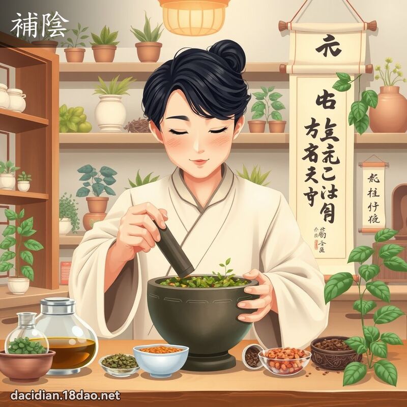 补阴 - 国语大辞典配图